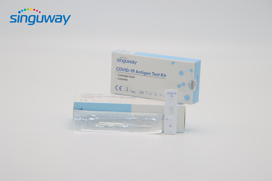 Пробирки кассеты теста антигена Coronavirus Ag CE тест быстрой удобный личный